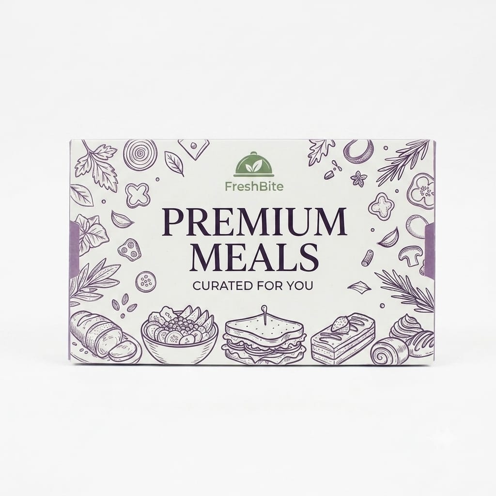 Paper Food Box view 8
