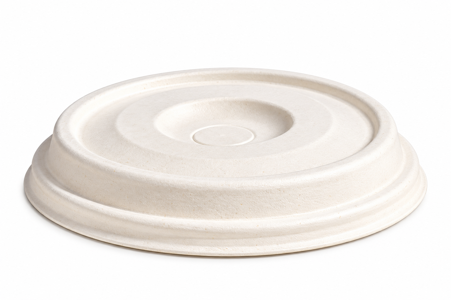 Bagasse Flat Lid view 2