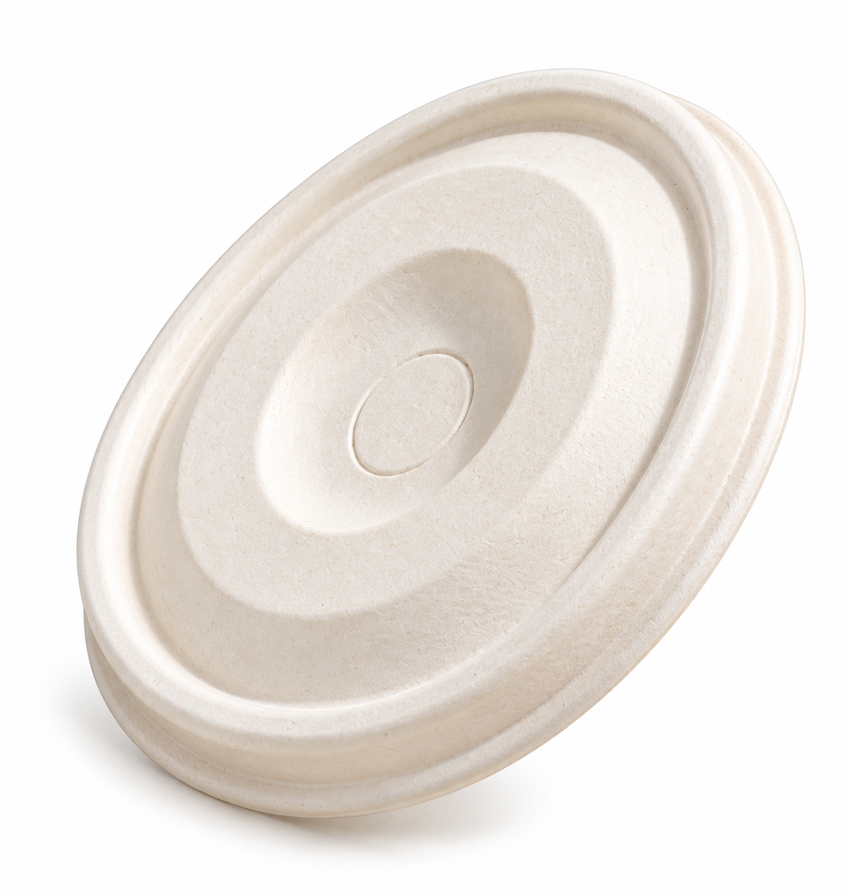 Bagasse Flat Lid view 3