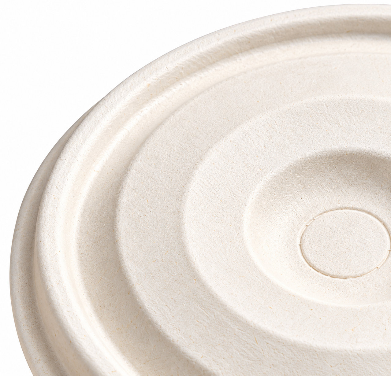 Bagasse Flat Lid view 4