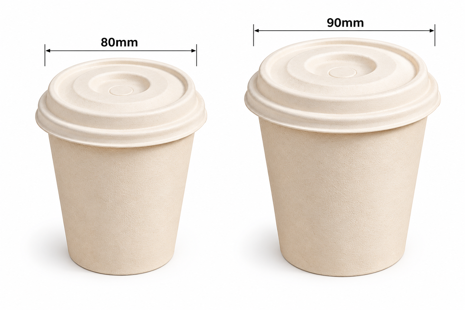 Bagasse Flat Lid view 5