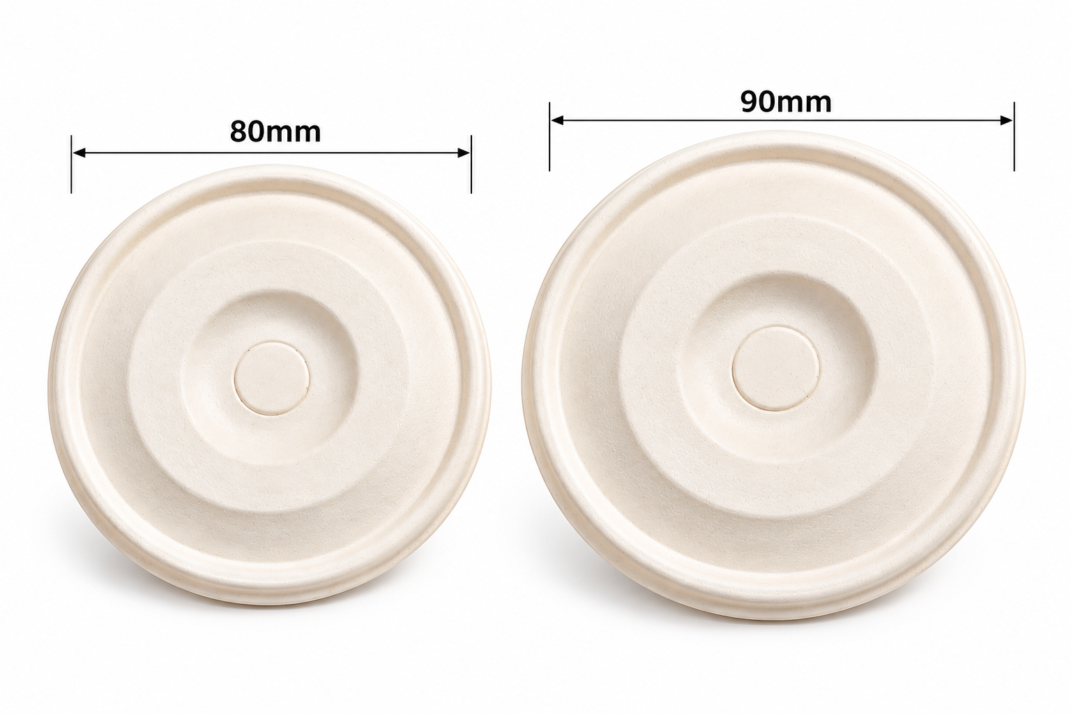 Bagasse Flat Lid view 6