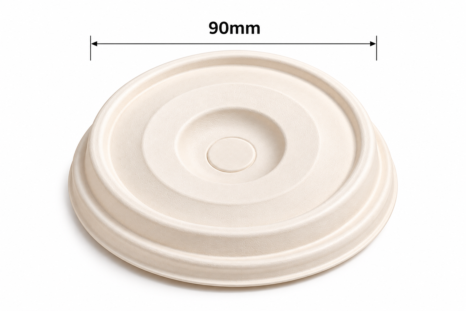 Bagasse Flat Lid view 9