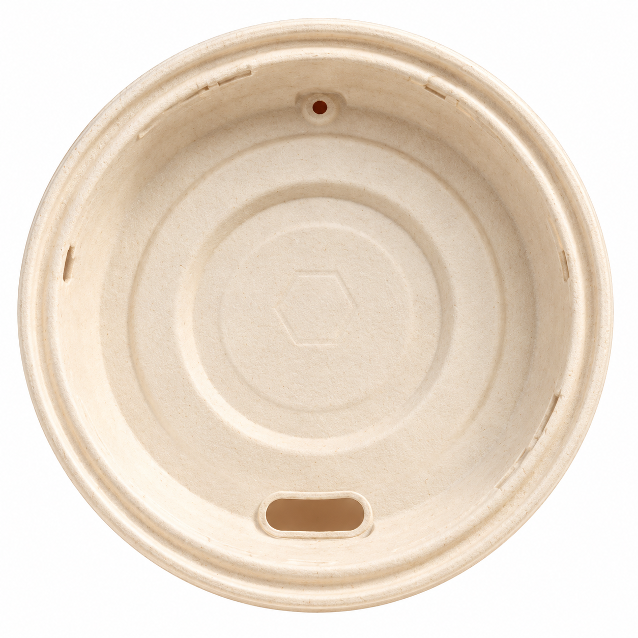 Bagasse Sipper Lid view 3