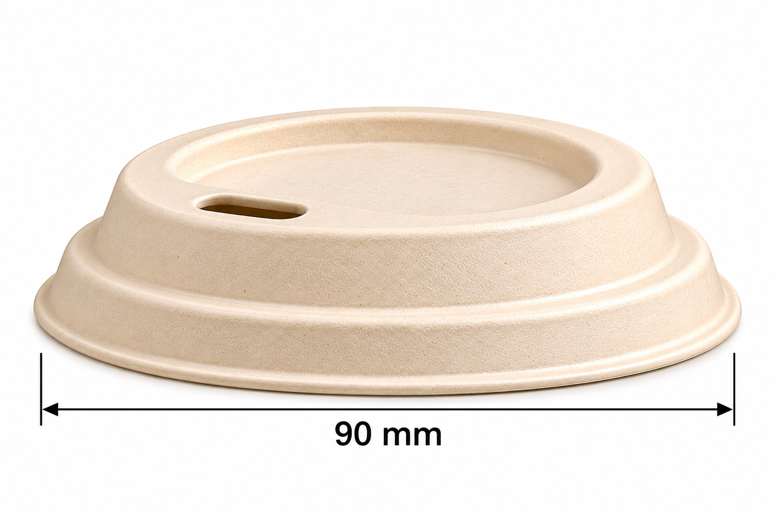 Bagasse Sipper Lid view 7