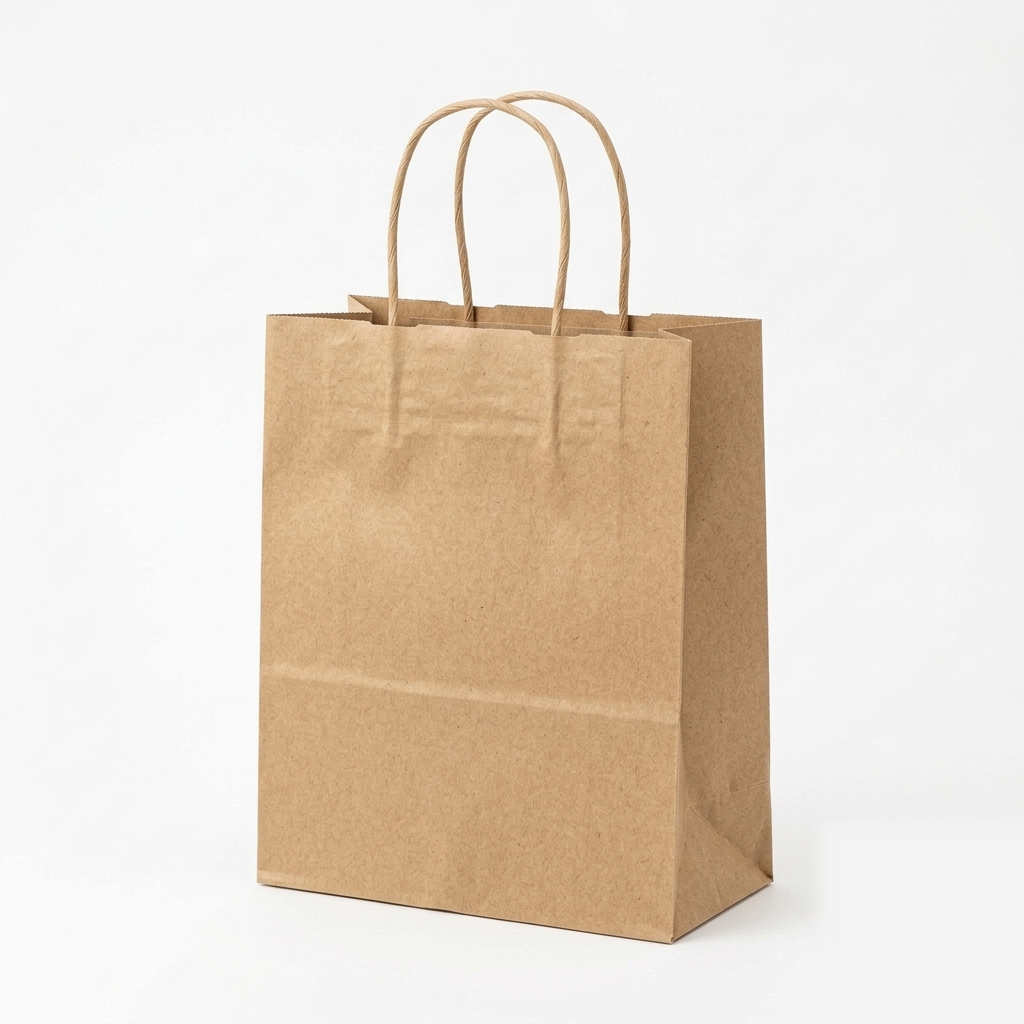 Kraft Carry Bag view 2
