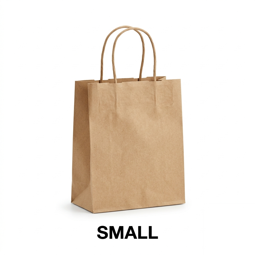 Kraft Carry Bag view 6