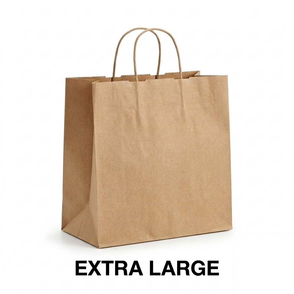 Kraft Carry Bag view 9