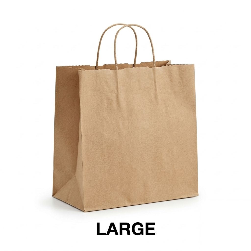 Kraft Carry Bag view 8