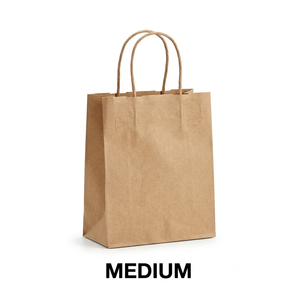 Kraft Carry Bag view 7