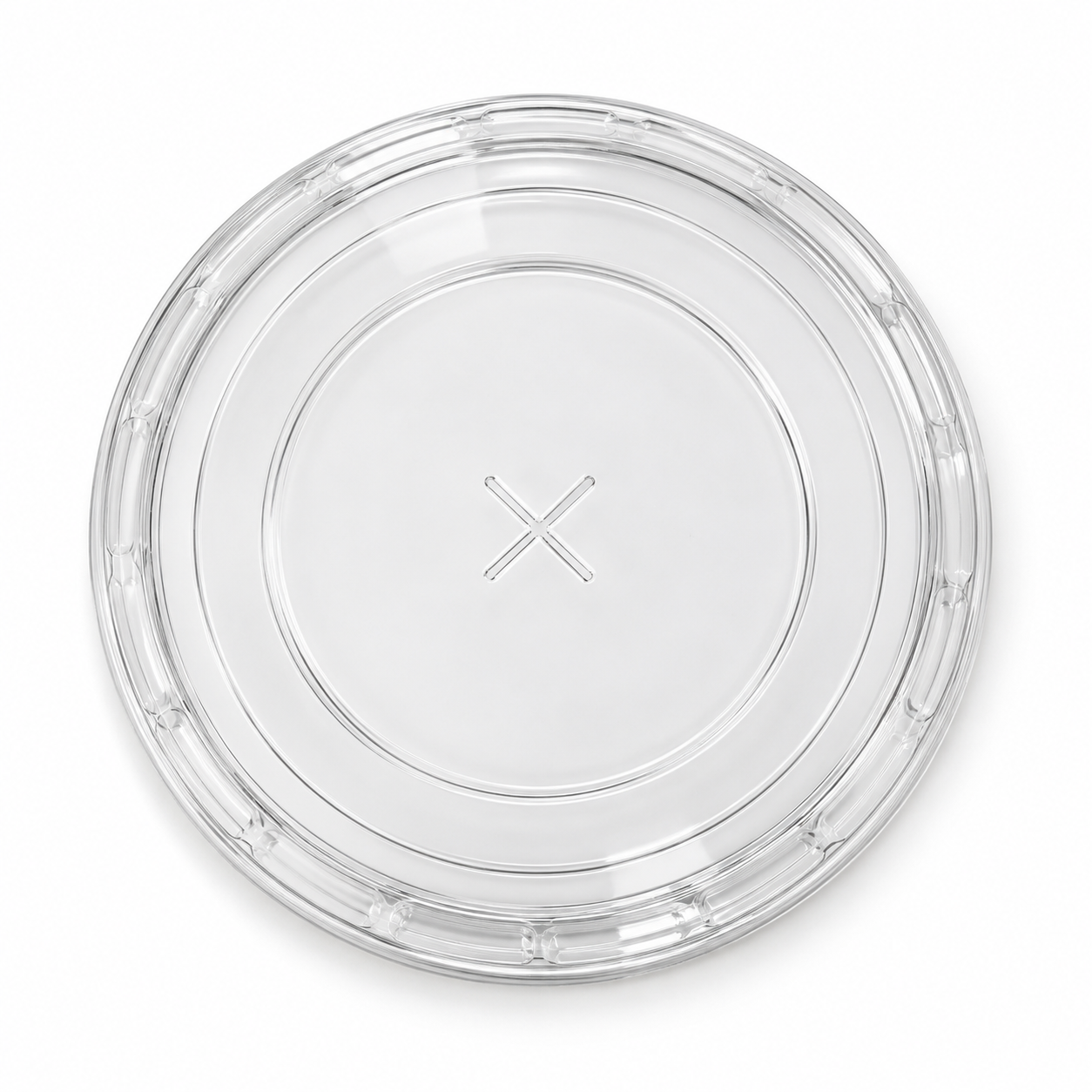 PET Flat Straw Cut Lid view 2