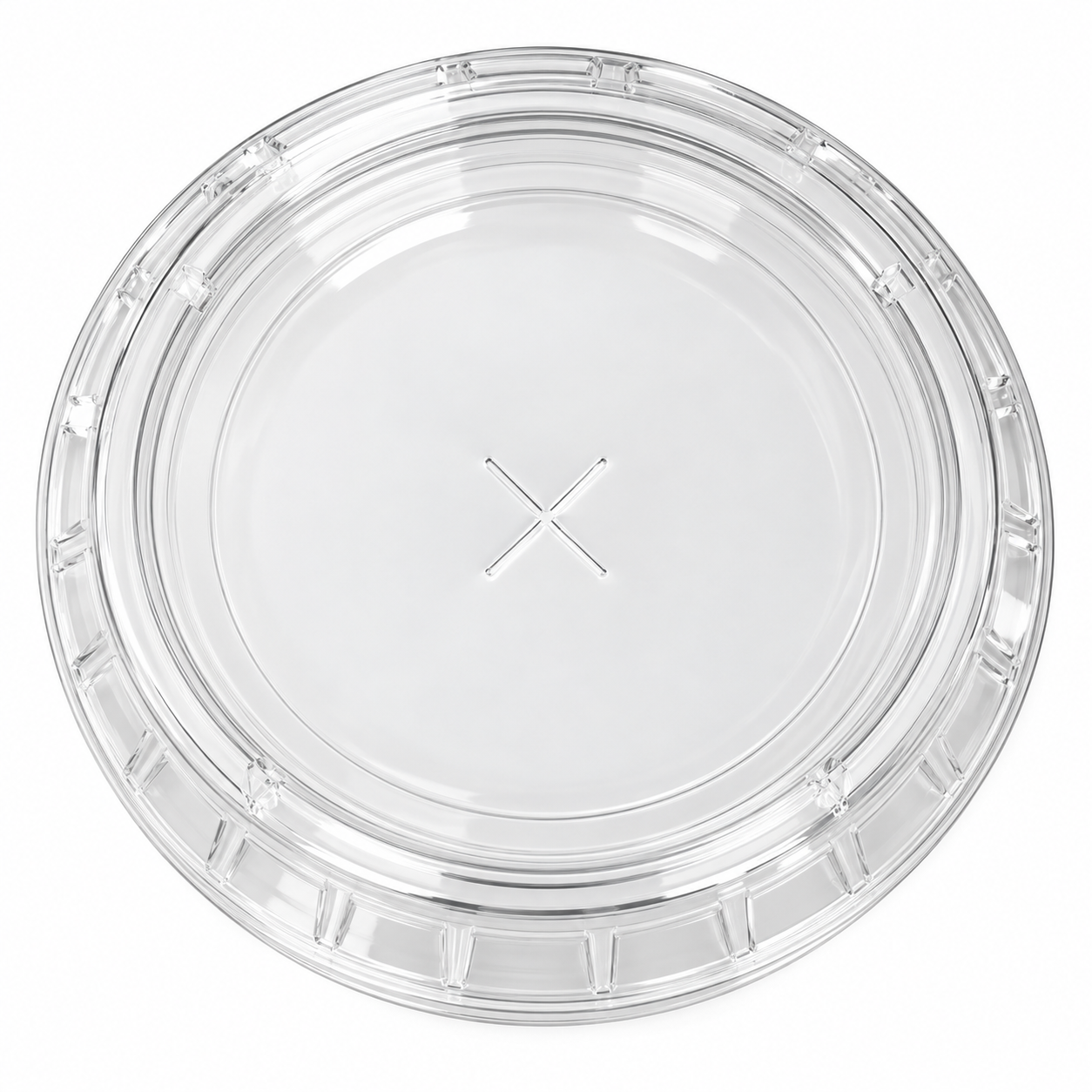 PET Flat Straw Cut Lid view 3
