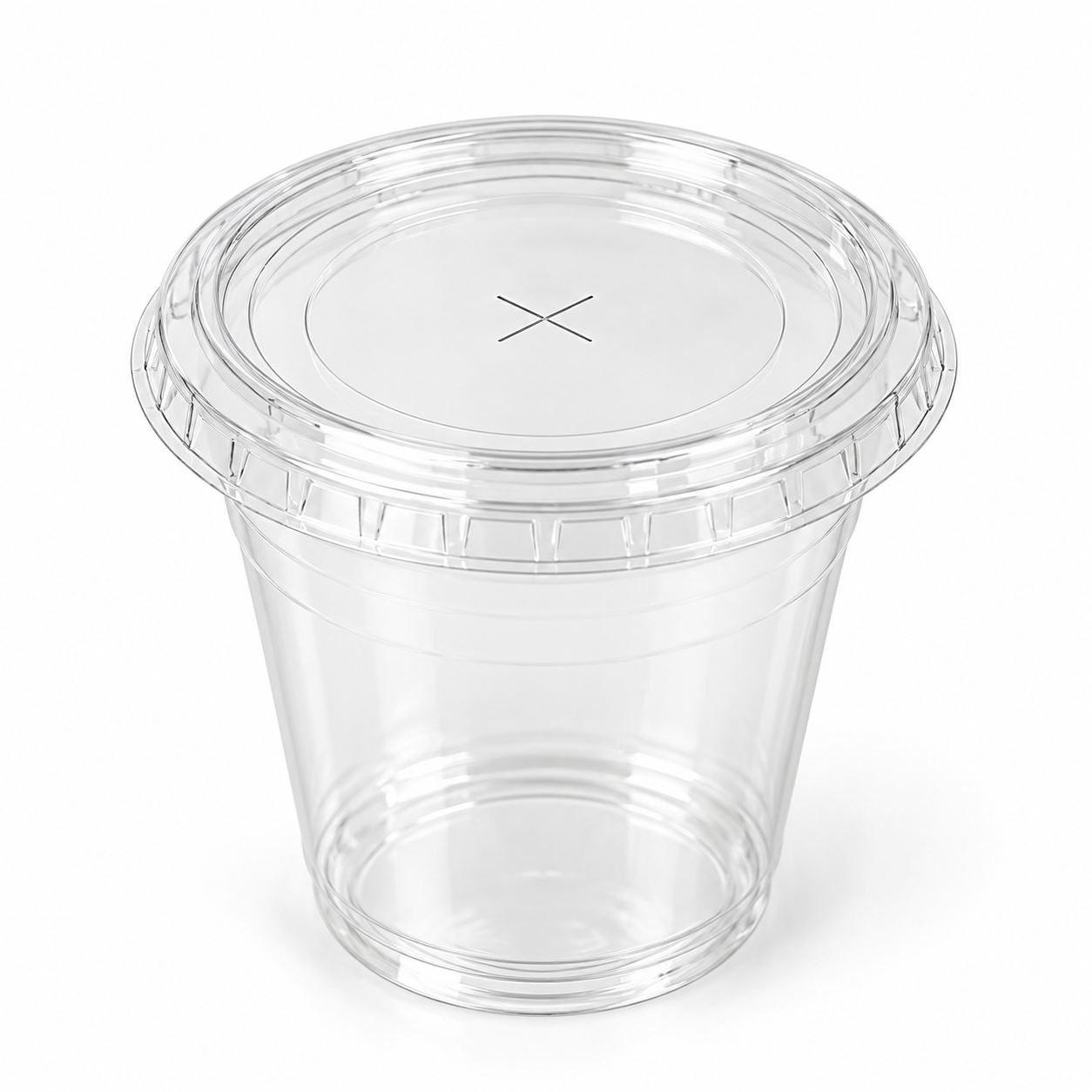 PET Flat Straw Cut Lid view 5