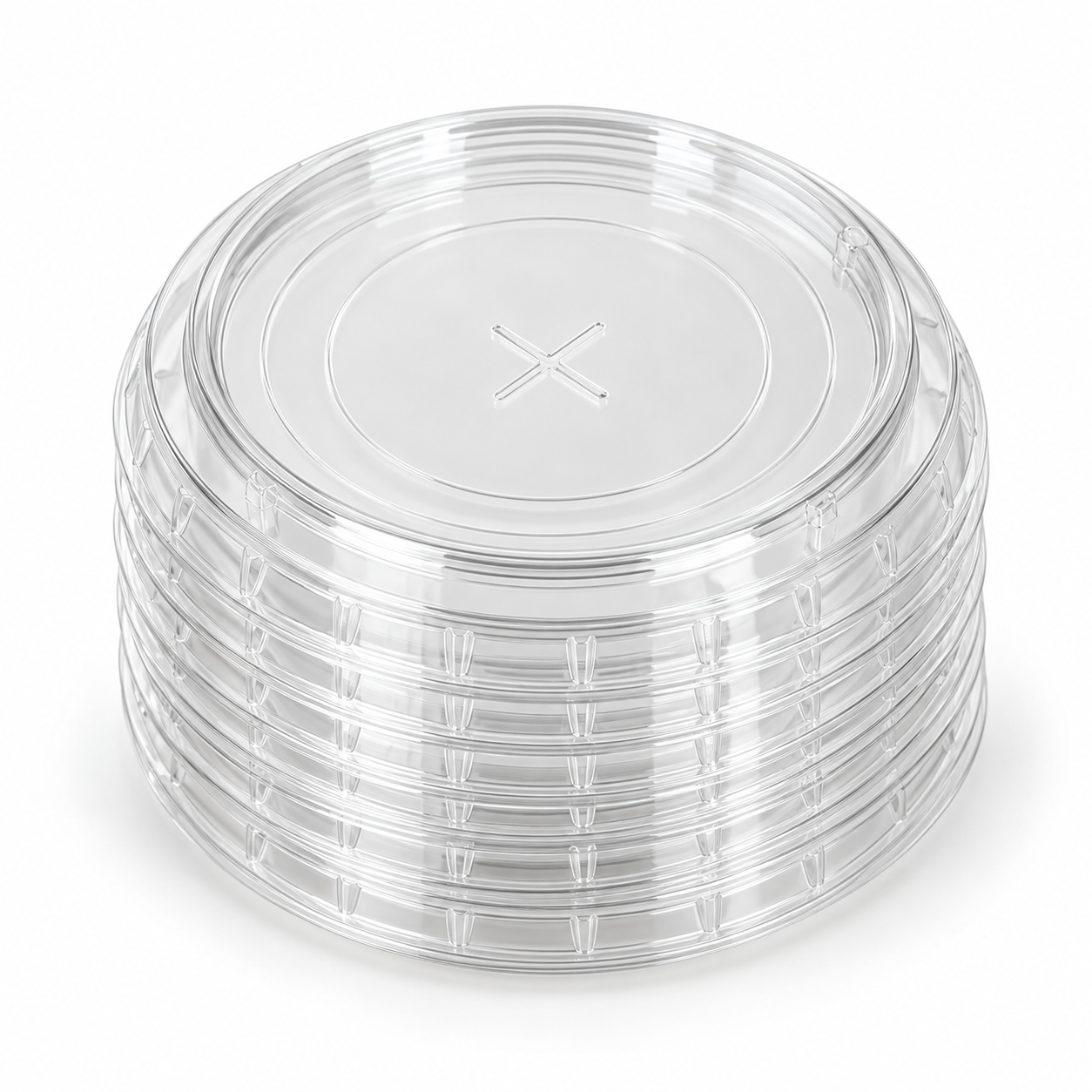 PET Flat Straw Cut Lid view 6